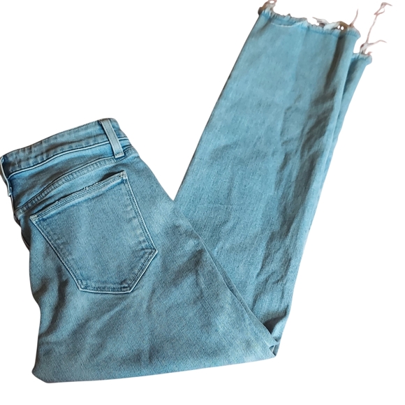 Joes Jeans The Scout Mid-Rise Frayed Ankle Crop Jeans - Picture 4 of 10